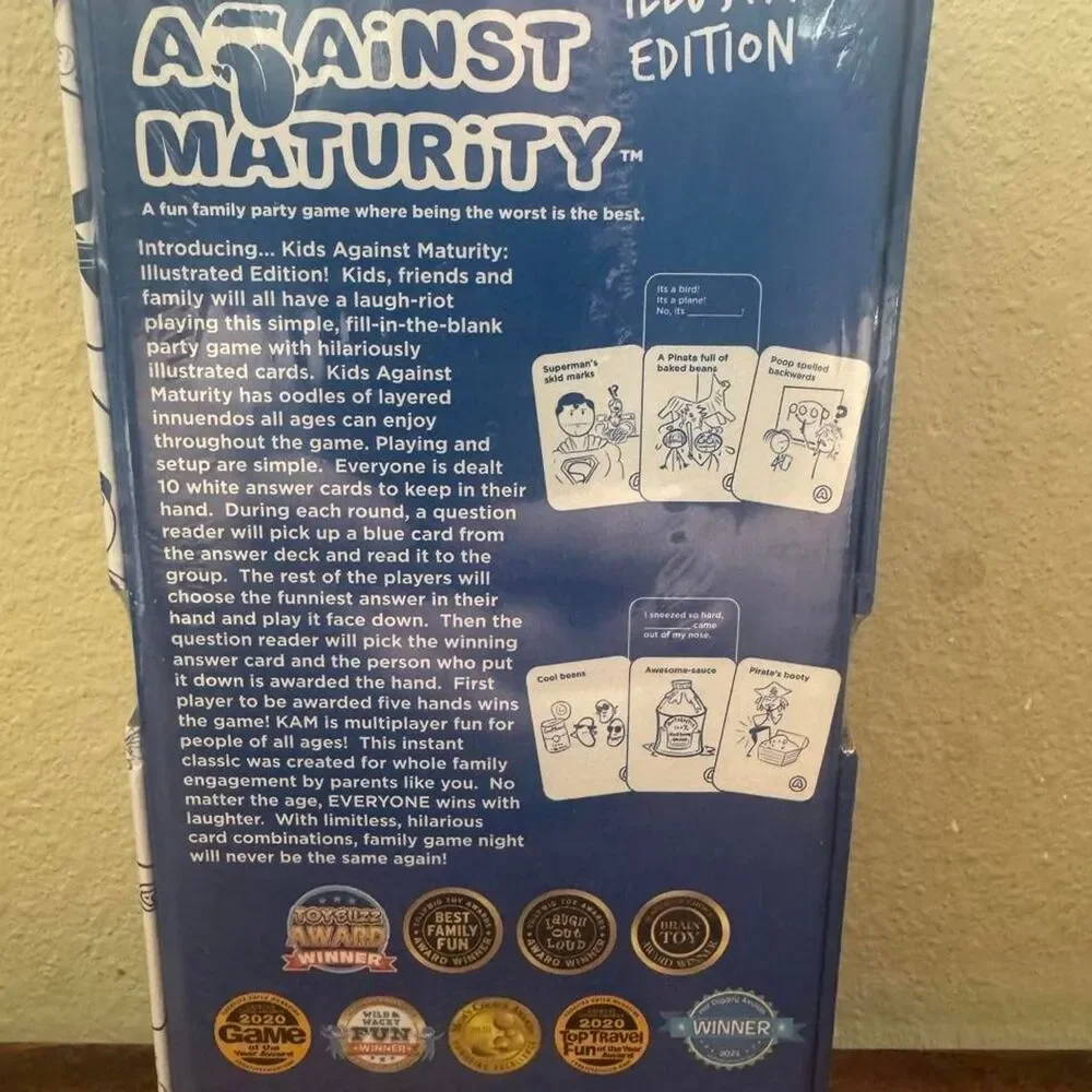 Cards-against-humanity Blue and Navy Puzzles-games